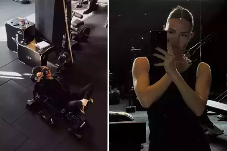 Yasemin Ergene'den sosyal medyayı sallayan spor pozları