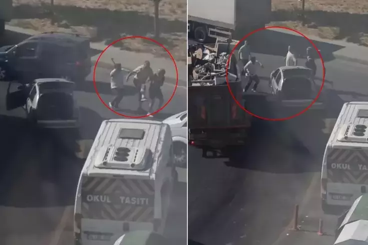 Trafikte yol verme kavgası: Sürücü bagajdan aldığı keserle saldırdı