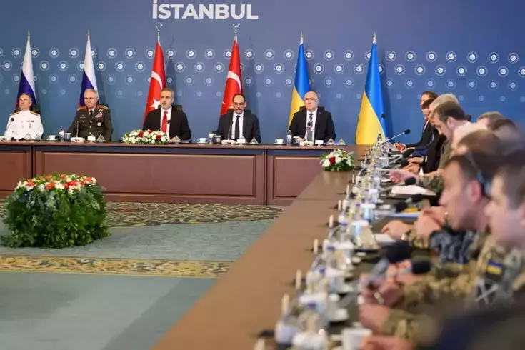 Rusya ve Ukrayna arasındaki 3. tur barış müzakereleri İstanbul'da başladı
