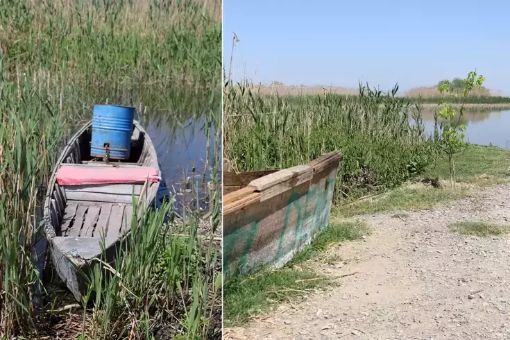 Adım adım göl niteliğini kaybediyor! Son gelen görüntü içler acısı