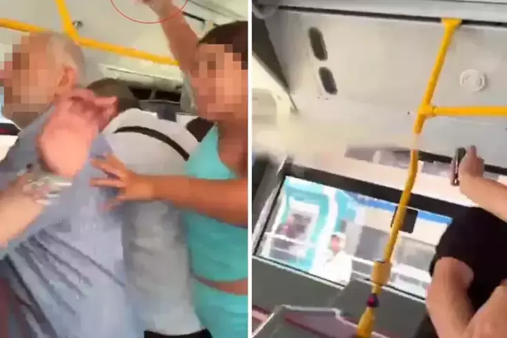 İETT otobüsünde ortalık karıştı, yolcu şoföre biber gazı sıktı
