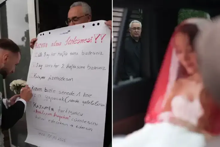 Bir babanın, damadı için hazırladığı kızımı alma sözleşmesi viral oldu