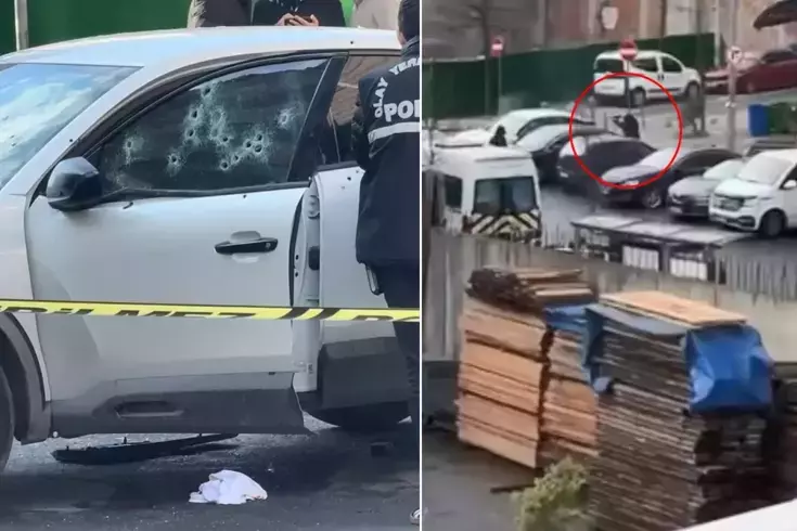 İstanbul'un ortasında suikast! Kurşun yağdırdılar, o anlar kamerada
