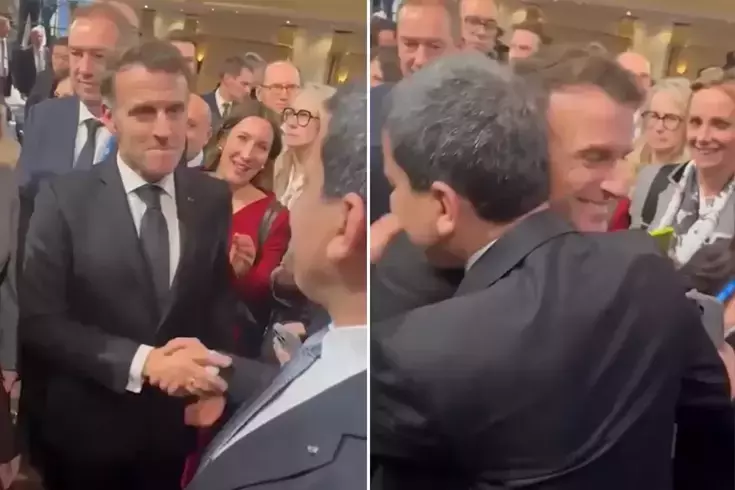 Fransa Cumhurbaşkanı Macron ile Mazlum Abdi görüştü