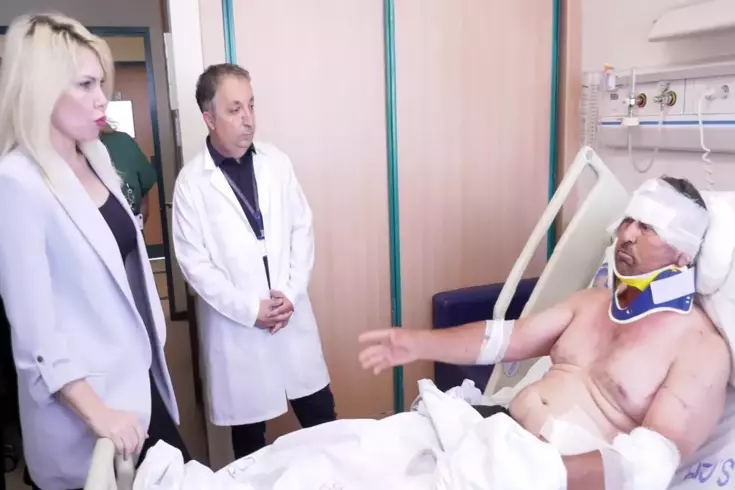 Aslanın pençesinden kurtulan Süleyman Kır dehşeti anlattı: Boynunu sıkmasam beni gırtlaklayacaktı