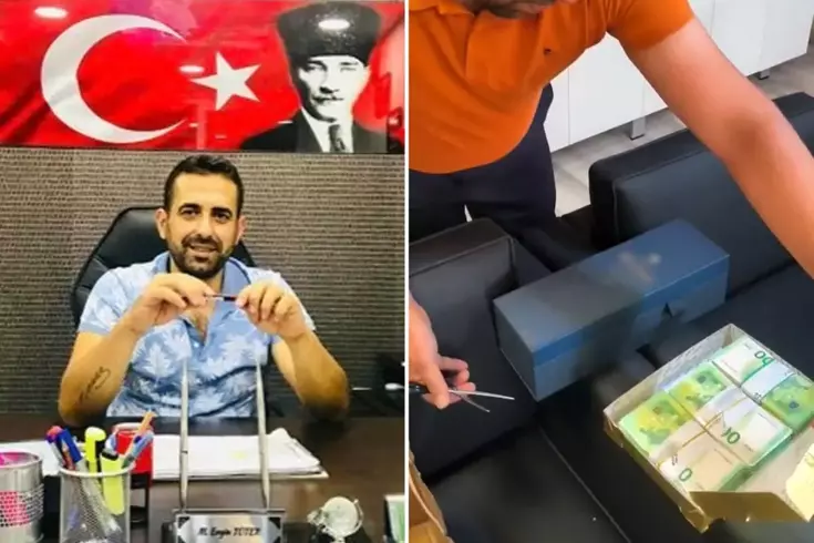 Baklava kutusunda 110 bin euro rüşvet iddiasıyla gözaltına alınan başkan yardımcısı tutuklandı