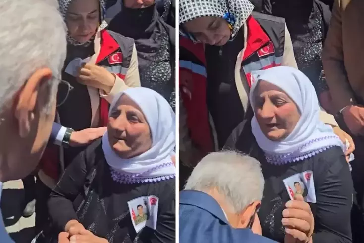 Şehit Celalettin Uyanık'ın annesi, Cumhurbaşkanı Erdoğan'a Kürtçe selam gönderdi