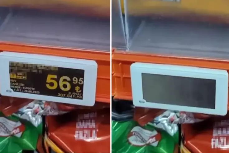 Zincir marketlerde elektronik etiket dönemi