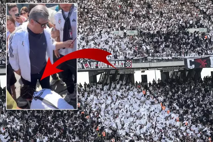 Beşiktaş taraftarı çıldırdı! Sevinçten Serdal Adalı'nın ayağını öptüler