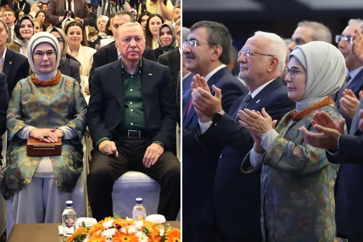 Kızılcahamam Kampı'na Emine Erdoğan'ın şıklığı damga vurdu