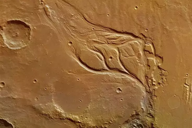 Mars'ta eski nehir izleri keşfedildi