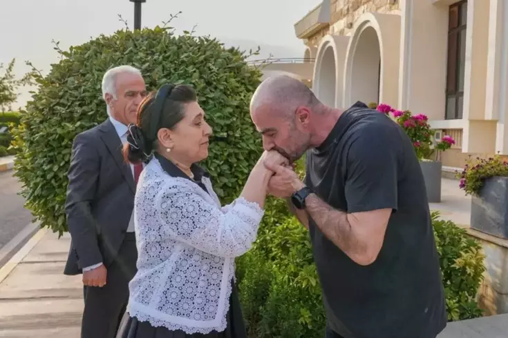 Leyla Zana, Bafıl Talabani tarafından böyle karşılandı