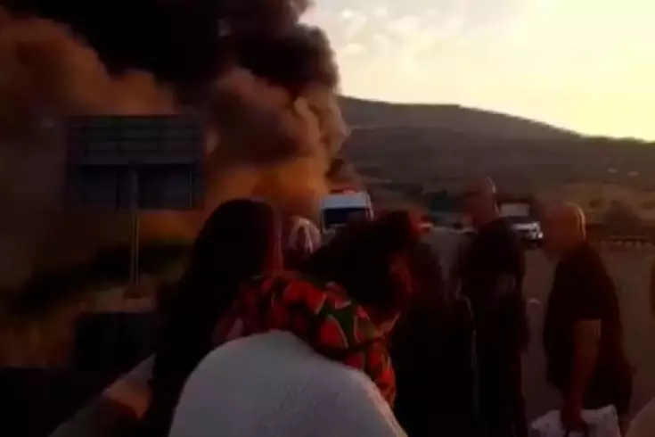 Ankara'da otobüs alev aldı: Yolcular panik yaşadı