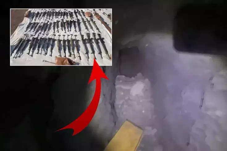 PKK'nın kullandığı 33 odalı mağara imha edildi! İçinden çıkanlar şoke etti