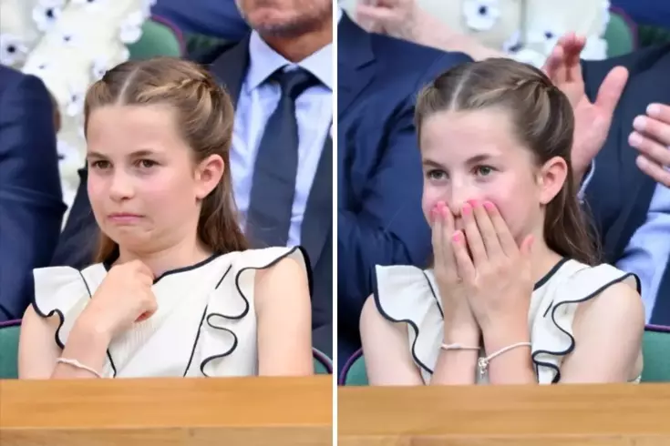 Prenses Charlotte Wimbledon finalinde sempatik hareketleri ile herkesi büyüledi