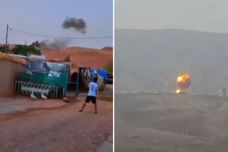 Duhok'ta petrol sahasına İHA saldırısı