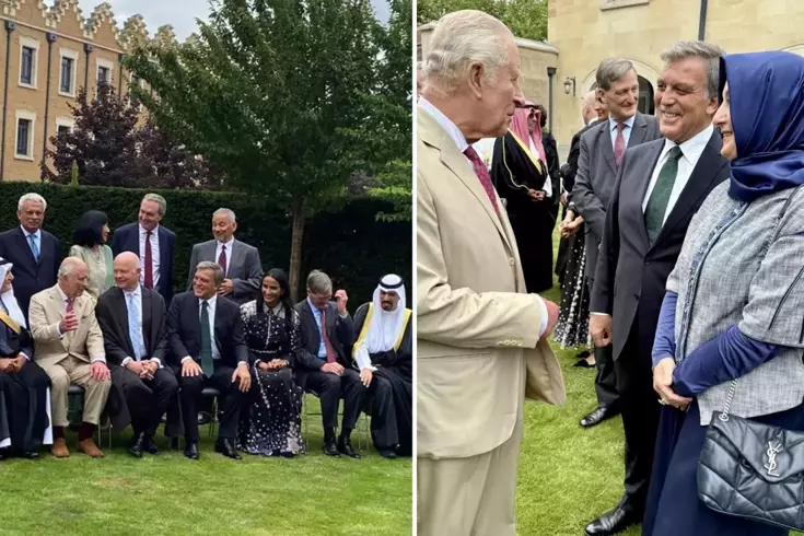 Abdullah Gül, İngiltere Kralı III. Charles ile bir araya geldi