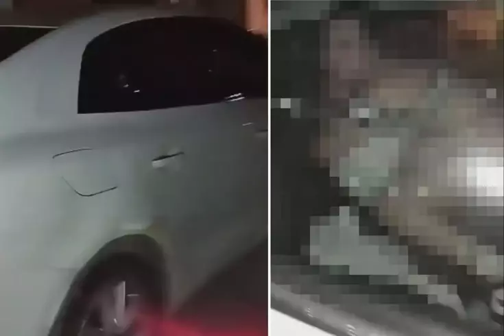 Место: Стамбул! Их поймали на горячем, когда они занимались сексом в машине.