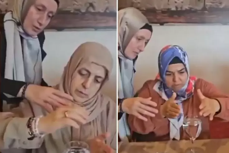 Kendini 'شافي' olarak tanıtarak insanlardan para topluyor.