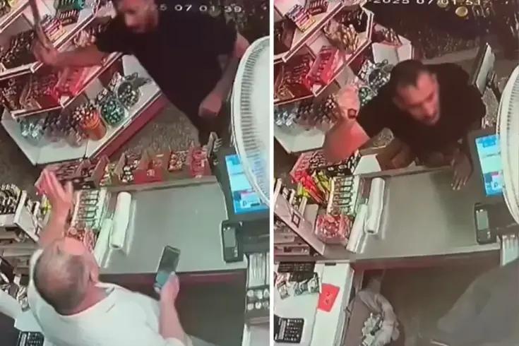 Dondurma iadesini kabul etmedi, pala ile saldırıya uğradı