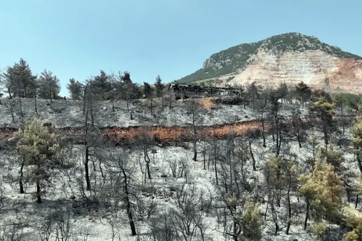Tarihinin en büyük orman yangınını yaşayan ilçenin son hali: Bu acıyı anlatmaya kelimeler yetmez