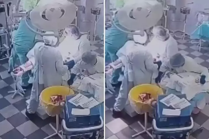8.8'lik depreme ameliyat sırasında yakalandılar