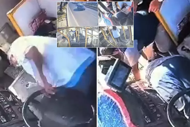 Otobüs şoförü, seyir halindeyken direksiyon başında hayatını kaybetti