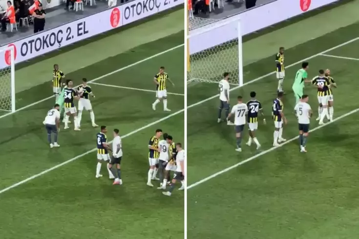 Fenerbahçe'nin yıldızları maç içinde birbirine girdi