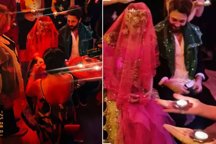 3 Ağustos'ta nikah var! Ünlü çiftin kına gecesi görüntüleri ortaya çıktı