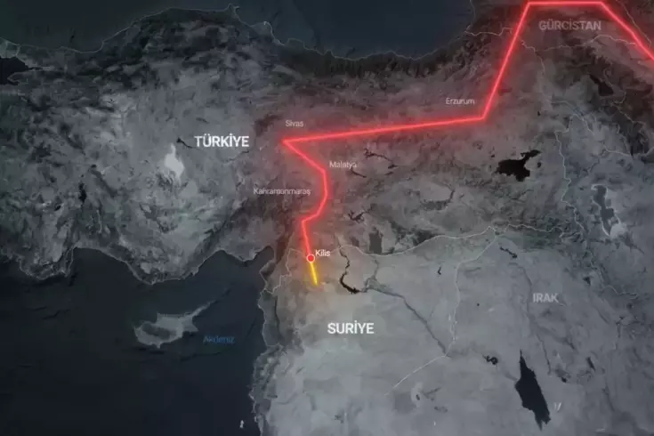 Türkiye-Suriye doğal gaz hattı açıldı