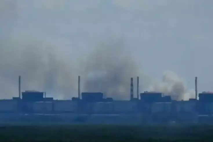 Ukrayna'daki Zaporijya Nükleer Santrali'nin tesislerinden biri vuruldu