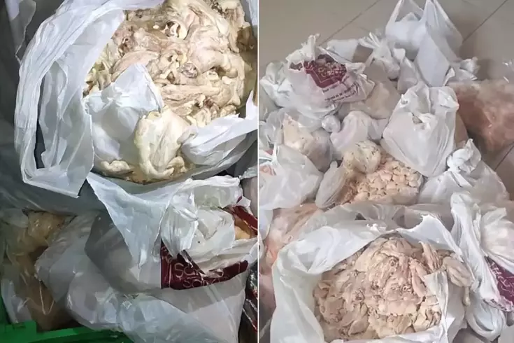 Yemek üretim tesisinde skandal! Yüzlerce kişiyi hastanelik edeceklerdi