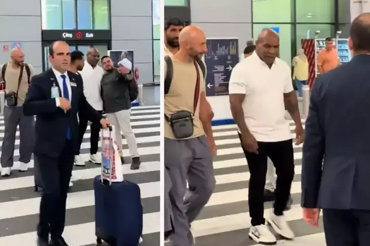 Efsane boksör Mike Tyson İstanbul'da