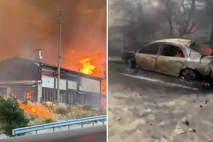 Çanakkale'de zamanla yarış sürüyor! Alevlerin sardığı bölgede korkunç görüntüler
