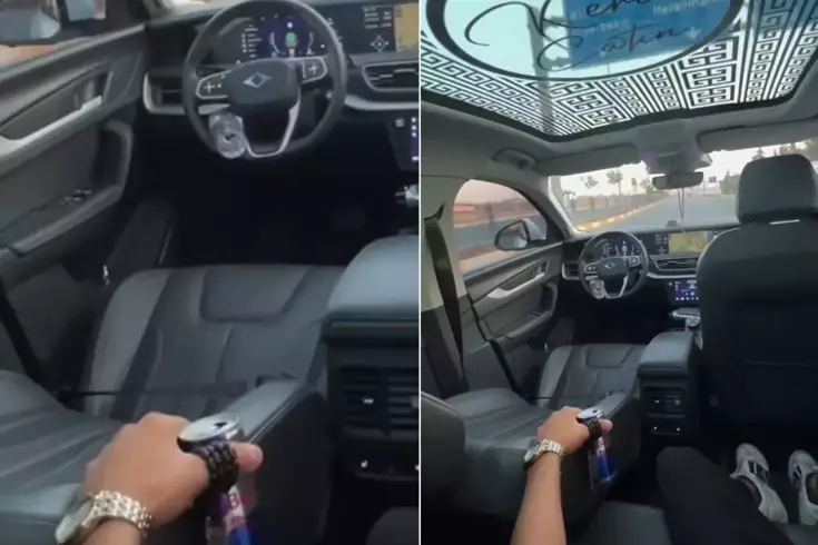 Oto pilotu pet şişe ile kandırıp arka koltukta video çekti! Bedeli ağır oldu