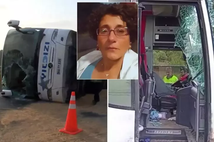 Otobüs kazasında ölen kadının yola çıkmadan önce yaptığı paylaşımı kahretti