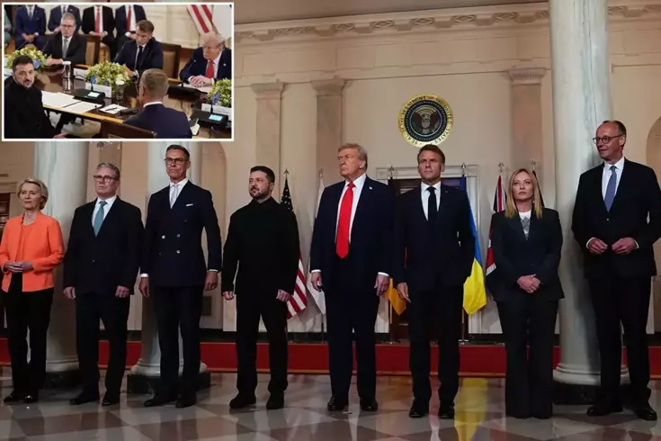 Beyaz Saray'daki görüşmede Putin-Zelenski sürprizi