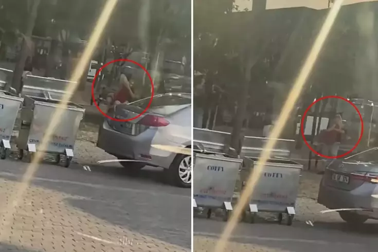 Uygunsuz diye paylaşılan görüntü izleyenleri ikiye böldü
