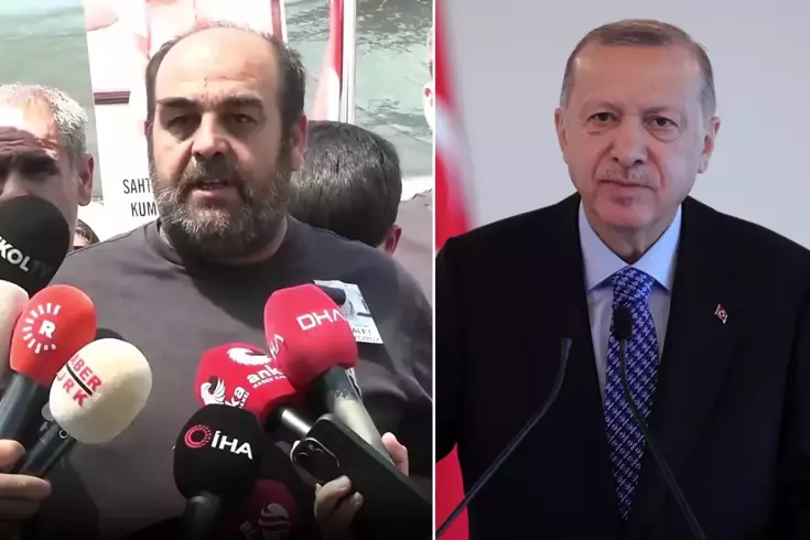 Baba Güran, Narin'in kabri başında Cumhurbaşkanı Erdoğan'a çağrıda bulundu