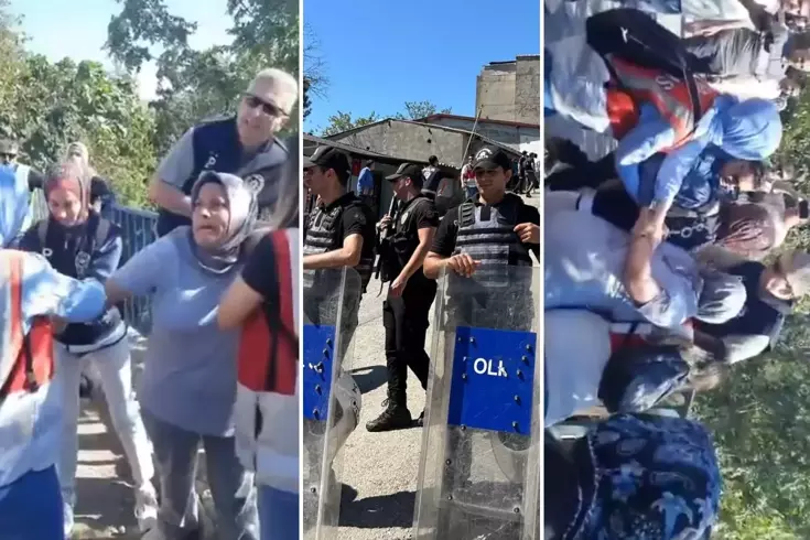 İstenmeyen görüntüler! Vatandaşların günlerdir direndiği mahalleye polis girdi