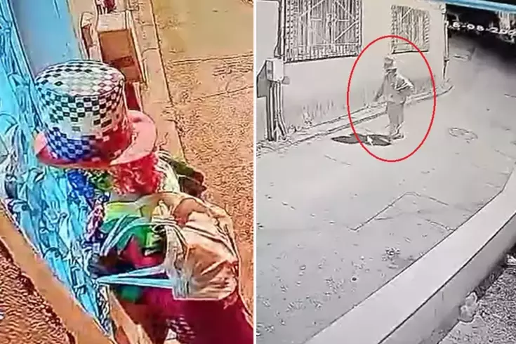 Palyaço kıyafeti giyip bıçakla çocukları kovaladı