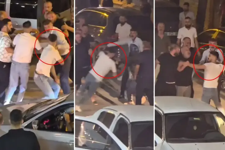 Erkekliğe sığar mı? 5 kişi, tek düşürdükleri genci böyle dövdü