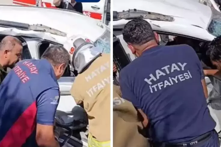 Hatay'da düğün yolunda feci kaza! 3 ölü, 2 yaralı
