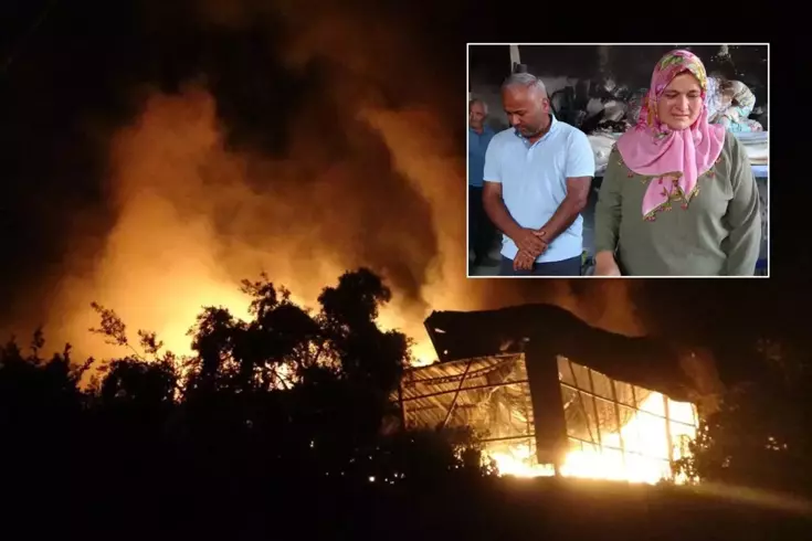 En mutlu günlerinde 25 yıllık emekleri küle döndü! Kundakçının kimliği şoke etti
