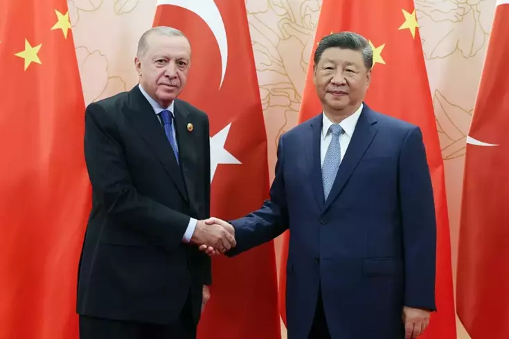 Cumhurbaşkanı Erdoğan, Şi Cinping ile bir araya geldi