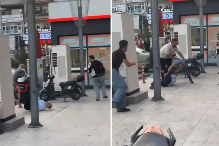 AVM genel müdürü, kira kavgasında öldürüldü! Cinayet anı kamerada