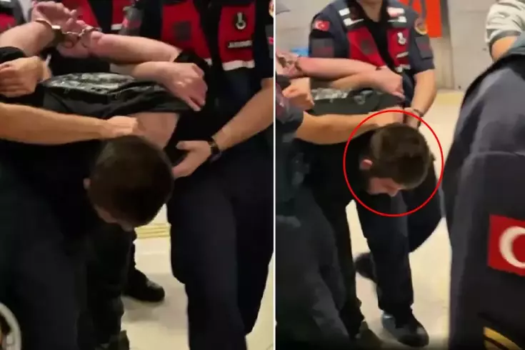 Cinayet sonrası ilk görüntü! 19'luk katil adliyeye böyle getirildi