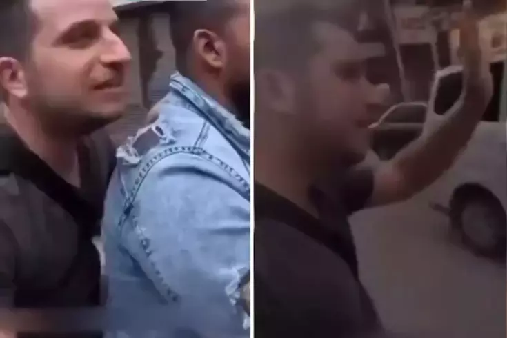 Yolcusunun İsrailli olduğunu öğrenince araçtan indirdi