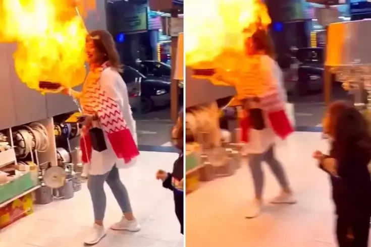 Doğum günü kutlamasında helyum faciası! Bir anda alev aldı