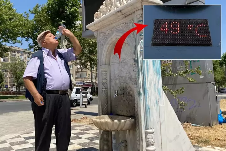 Yurdun bir kısmı sağanakla savaşırken Şanlıurfa'da sıcaklık 49 dereceye çıktı